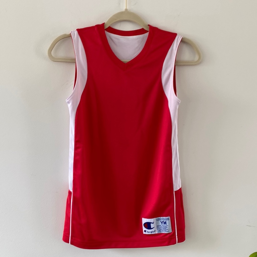 VTG Reversible Champion Performance Youth YM Youth Medium Tank Top Shirt